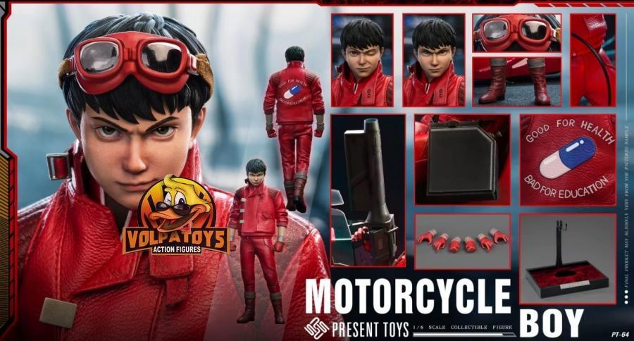 Akira Present Toys -PT-SP64 Motorcycle boy