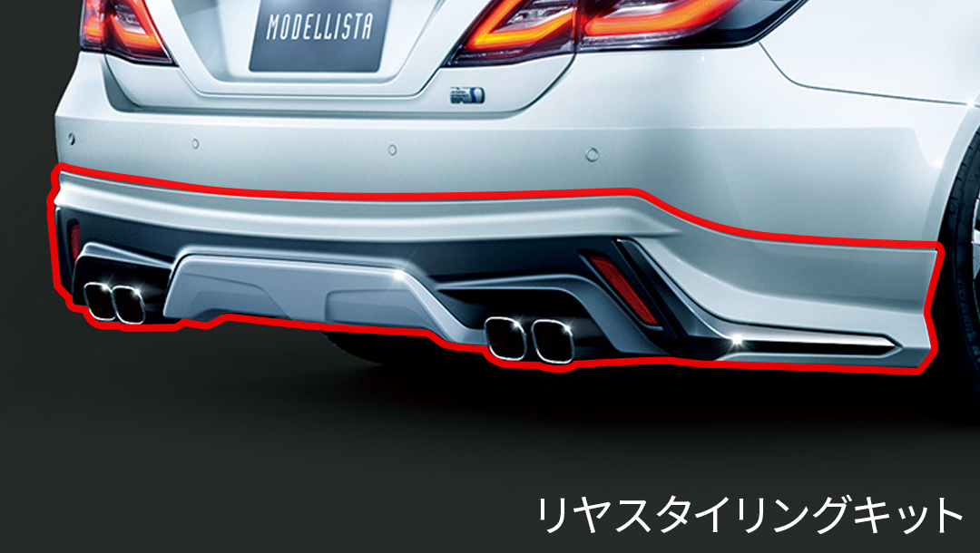 クラウン220系/H20系】MODELLISTA エアロキット（RS用） – VROOM