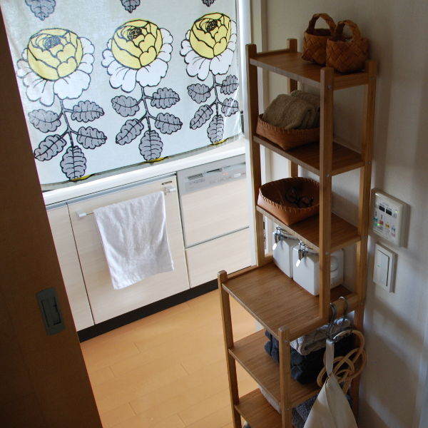 IKEA 】洗面室に竹シェルフを置きました【 RÅGRUND ローグルンド