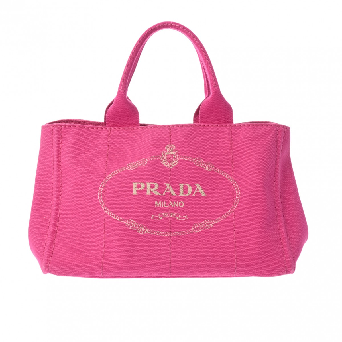 プラダ カナパ トート ピンク キャンバス レディース バッグ 【bag