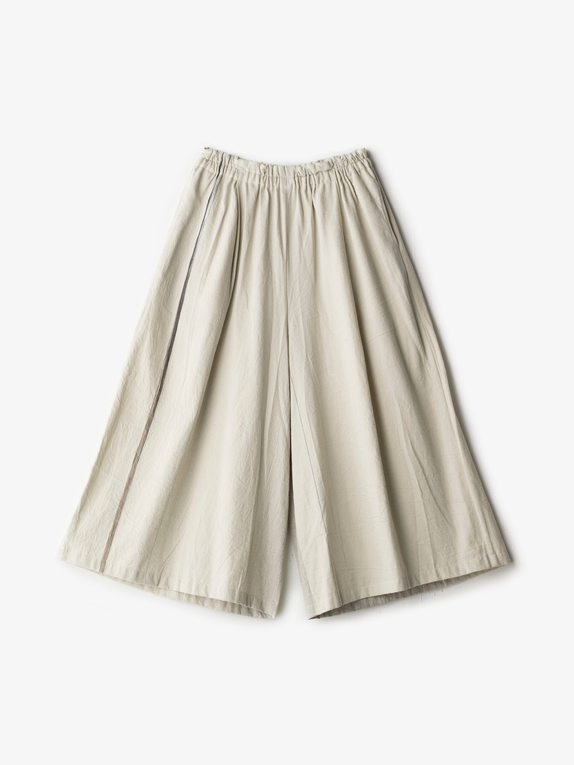 wide pants long cotton pocket｜tamaki niime 玉木新雌