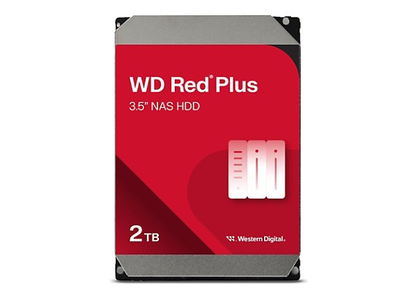 WD Red WD20EFPX - hard drive - 2 TB - SATA 6Gb/s - WD20EFPX