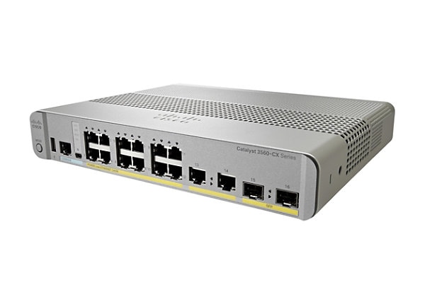Cisco Catalyst 3560CX-12PC-S - switch - 12 ports - managed - rack