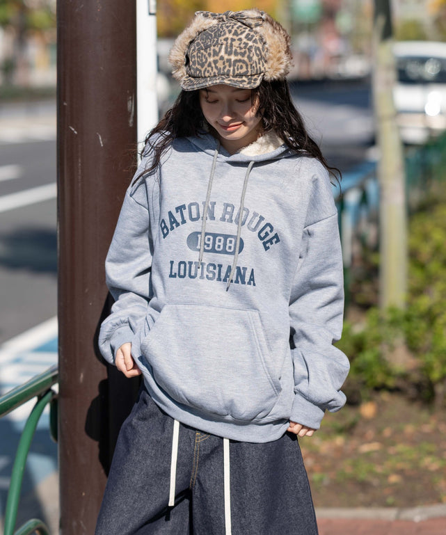 カレッジロゴボアパーカー｜WEGO（ウィゴー） – WEGO ONLINE STORE