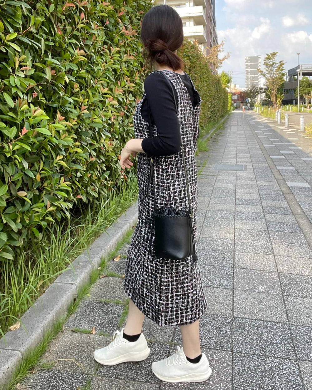 ツイードチェックワンピース – WEGO ONLINE STORE