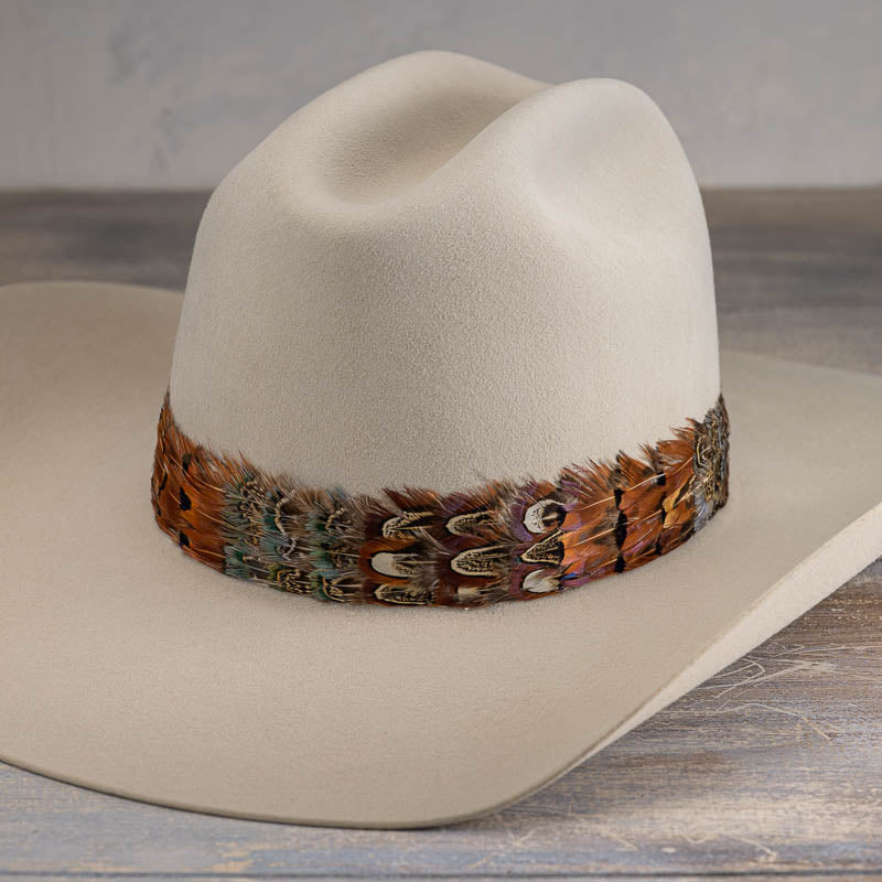 Western Feather Hat Band - The Shikoba II – Willow Lane Hat Co.