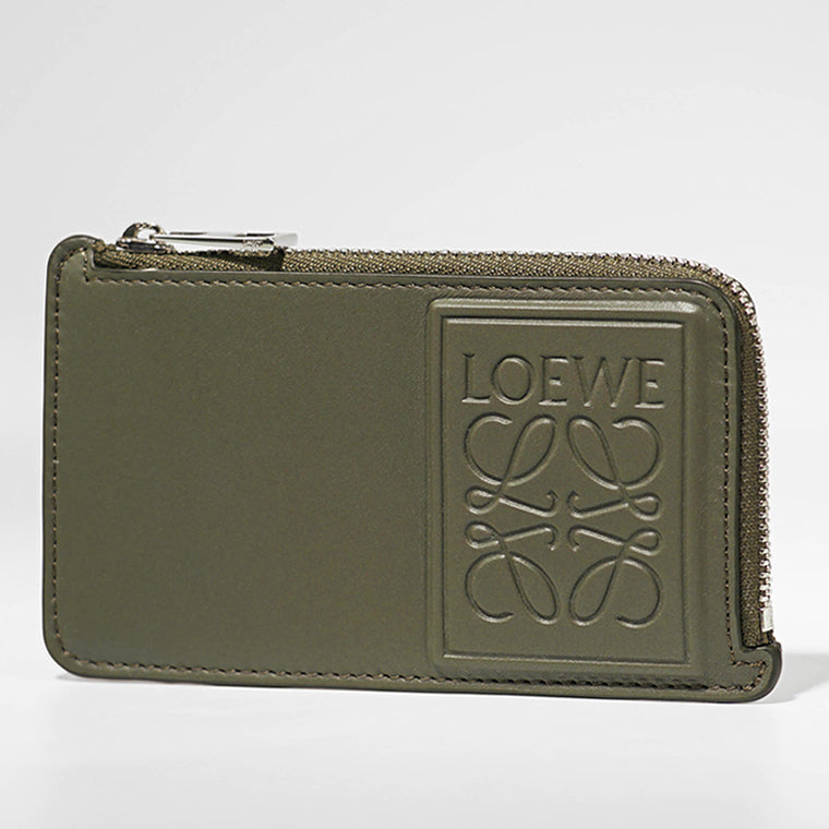 ロエベ LOEWE メンズ レディース フラグメントケース カーキ グリーン