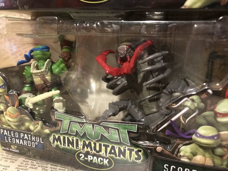 TMNT/Action Figure(2008/Mini Mutants 2-Pack set/MOC) - 2000toys