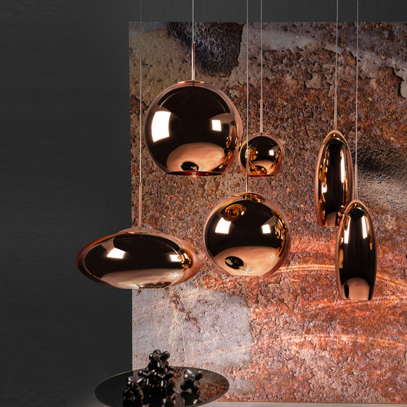 Tom Dixon Copper Round Pendant Light - 2Modern
