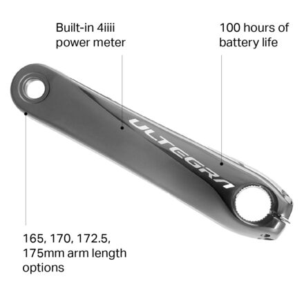 4iiii Shimano Ultegra R8000 Precision Left-Side Power Meter