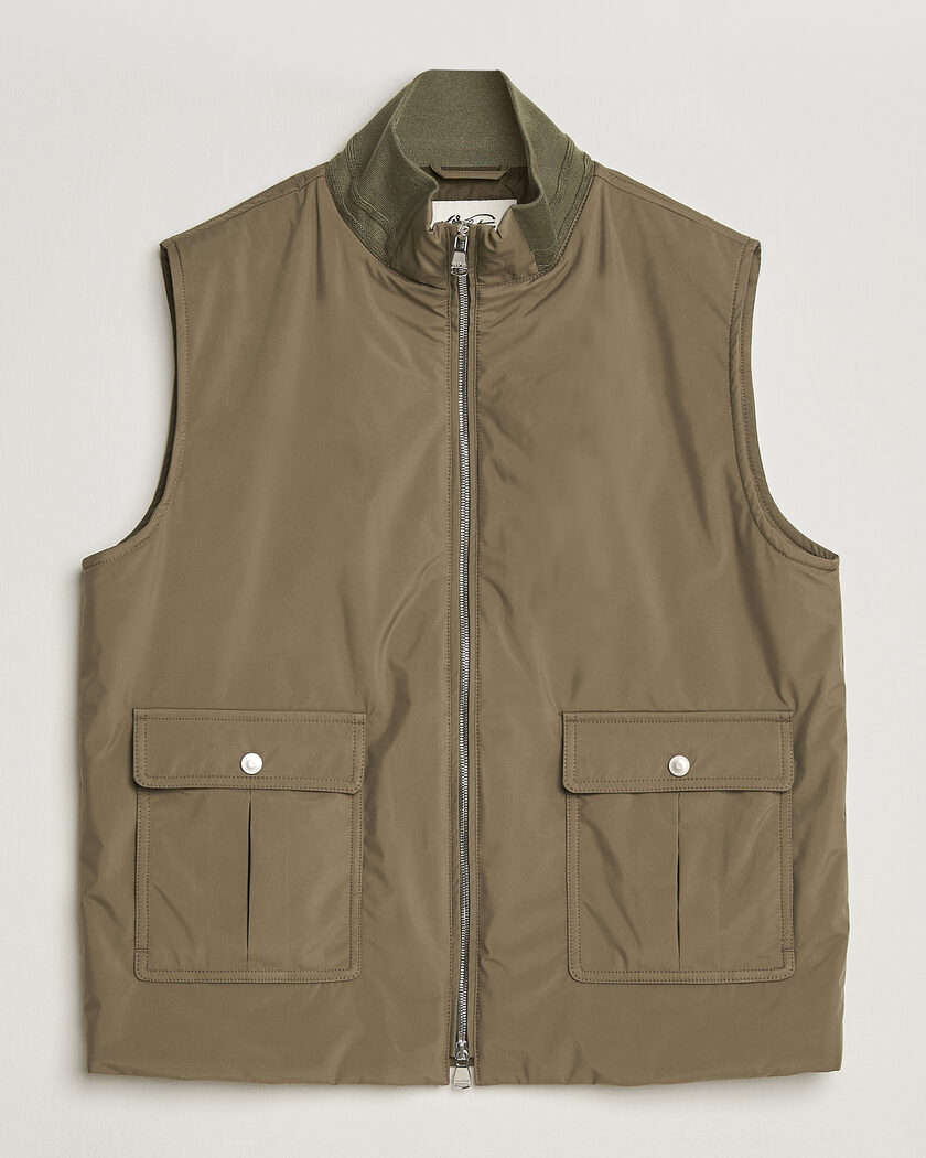 Stone Island Nylon Down-TC Vest Black at CareOfCarl.com