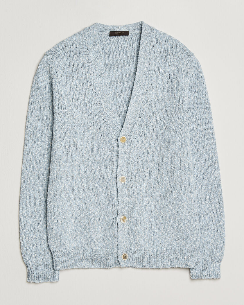Auralee Shetland Wool/Cashmere Cardigan Black at CareOfCarl.com