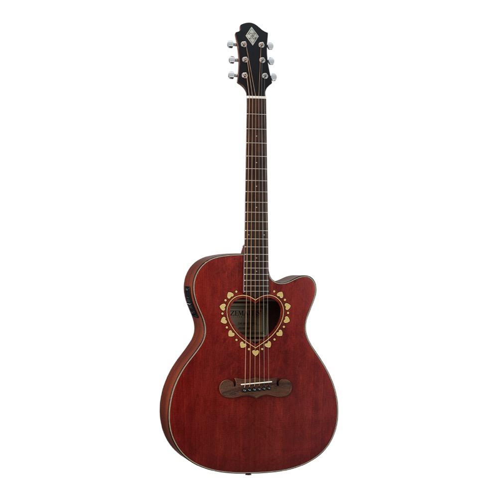 ZEMAITIS CAF-85HCW Faded Red エレクトリックアコースティックギター