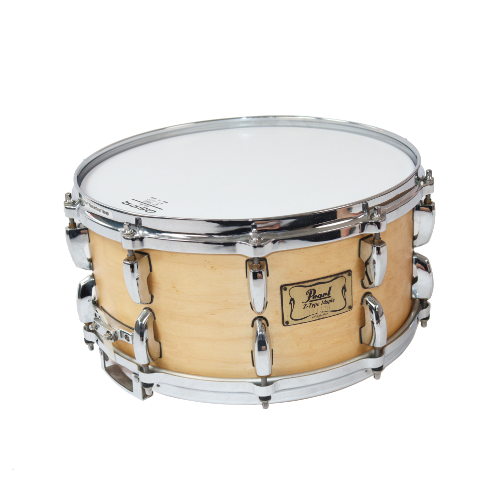 中古】 スネアドラム パール Pearl Z-Type Maple 14x6.5 Made in Japan