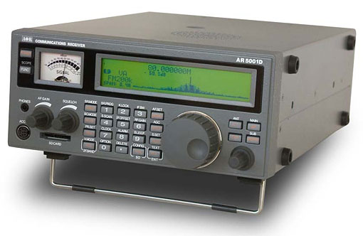受信機 ＞ 固定用受信機 ＞ 最新鋭広帯域受信機AR-5001D