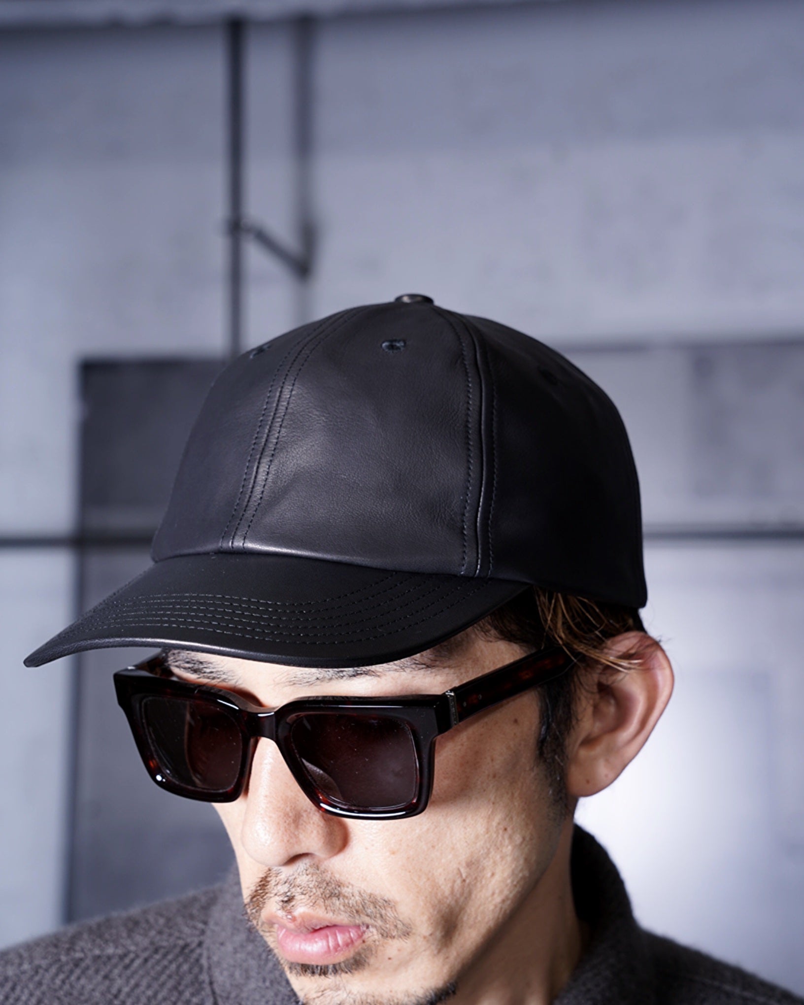KIJIMA TAKAYUKI(キジマ タカユキ) SHEEPSKIN 6PANEL CAP-Amanojak.