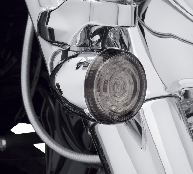 LEDブレットターンシグナル インサート用レンズ - Harley Davidson