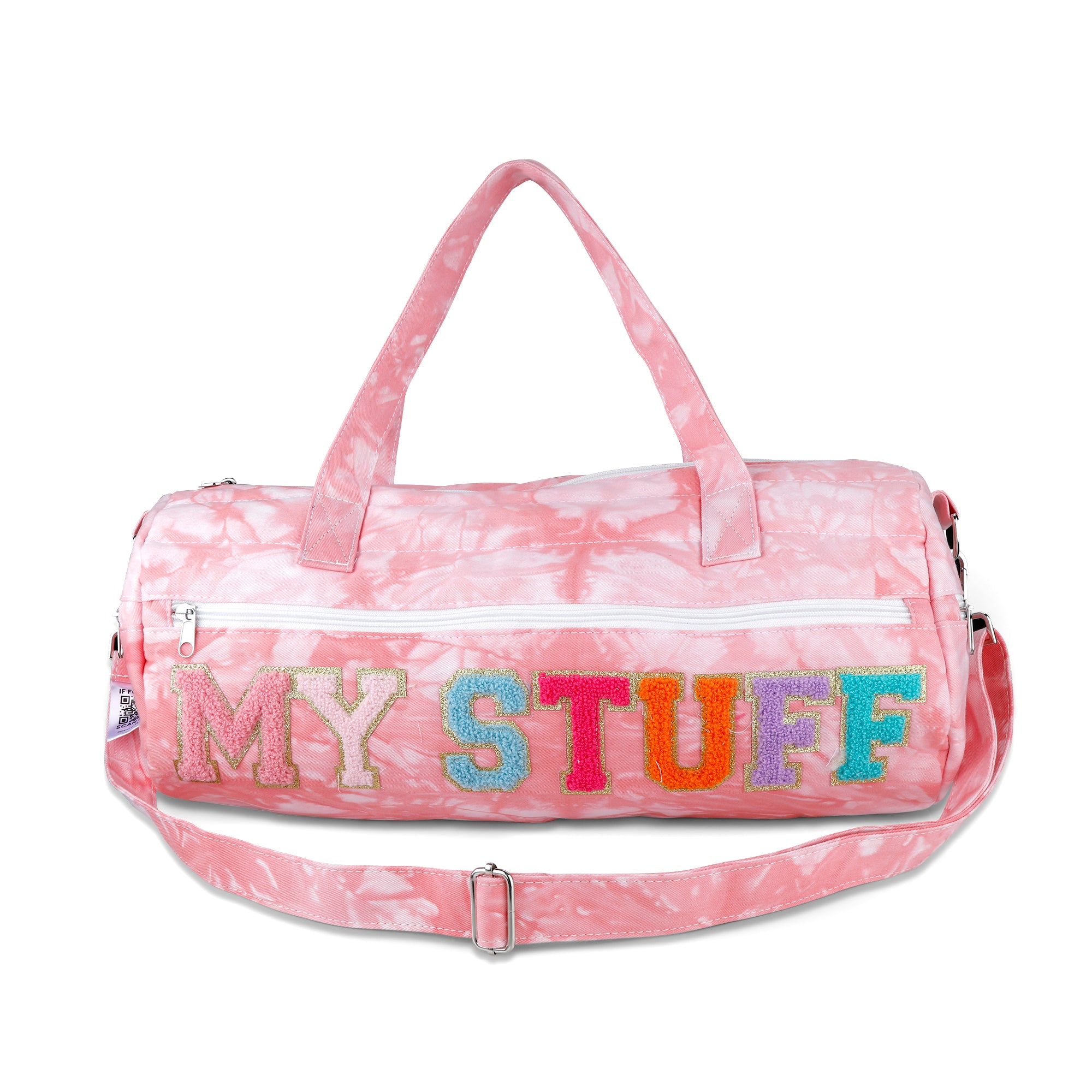 Pink Tie Dye Duffel Bag with Brij™ Tech – Andy & Evan