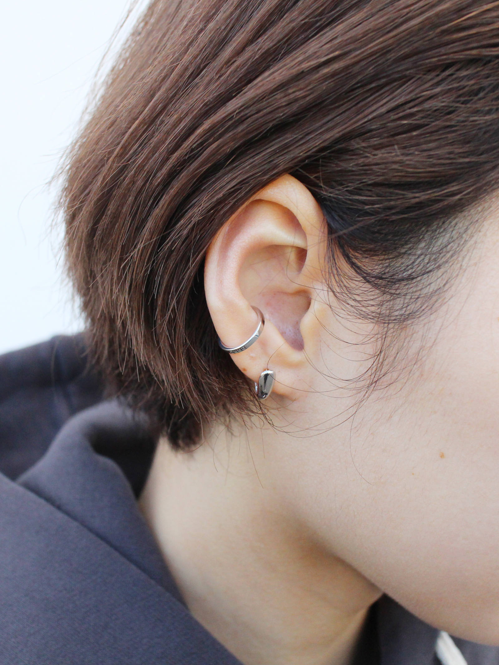 CAREERING - 【片耳用】藤原ヒロシ コラボ ピアス HF 002 シルバー
