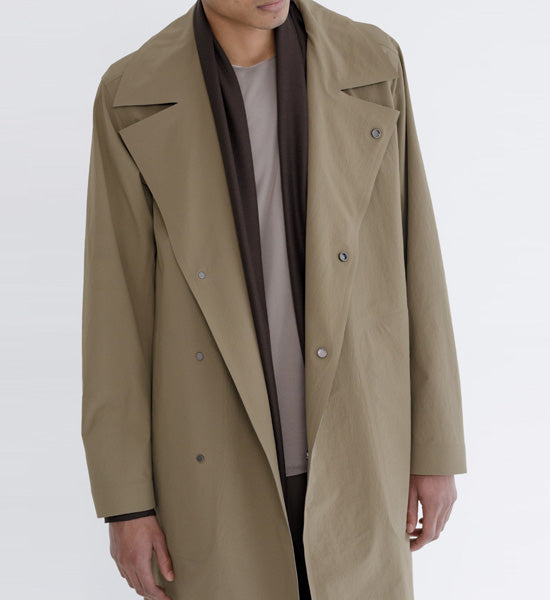 ATTACHMENT ストールカーディガン KHAKI サイズ3 フランネラーナ