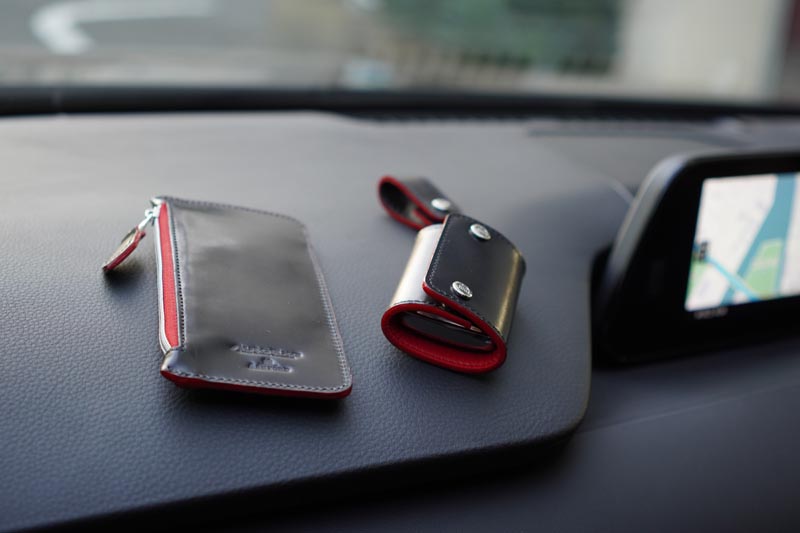 Leather Key Holder / Fragment Case | AutoExe マツダ車チューニング