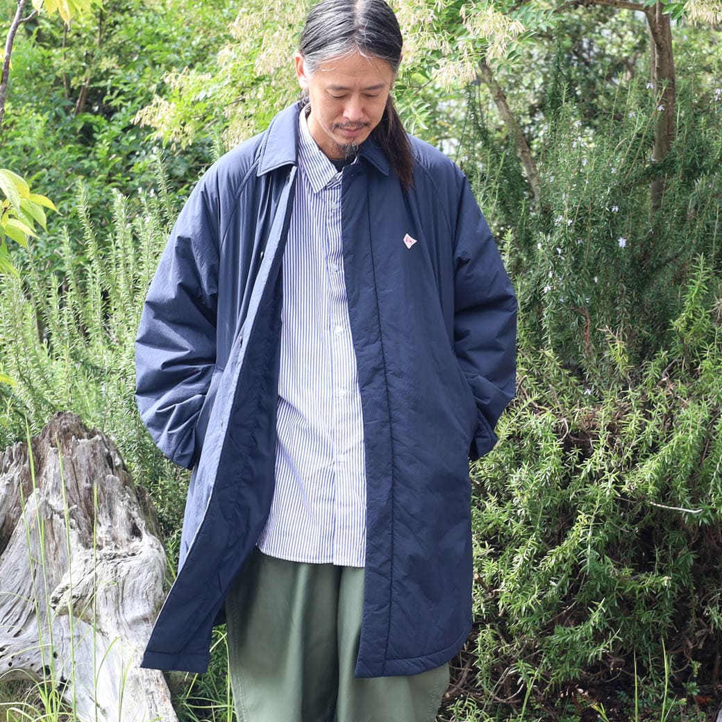 DANTON ダントン ナイロンタフタ ドルマンスリーブコート｜BORN FREE