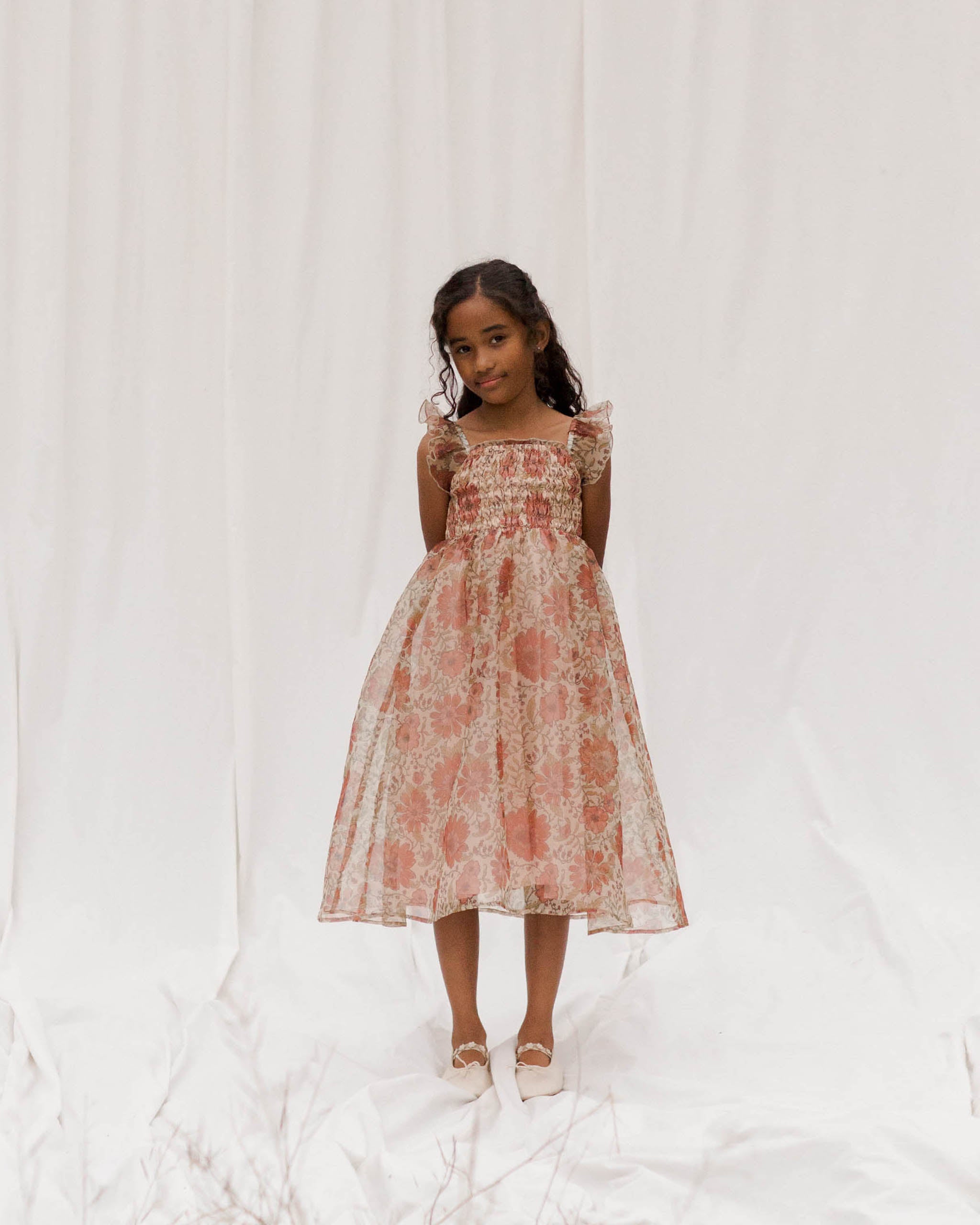 Noralee Dolly Dress - Bloom – Basically Bows & Bowties