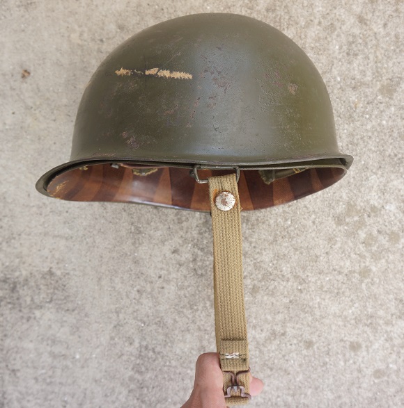 米軍M1ヘルメット第二次世界大戦後期〜1950年代型 - ミリタリー