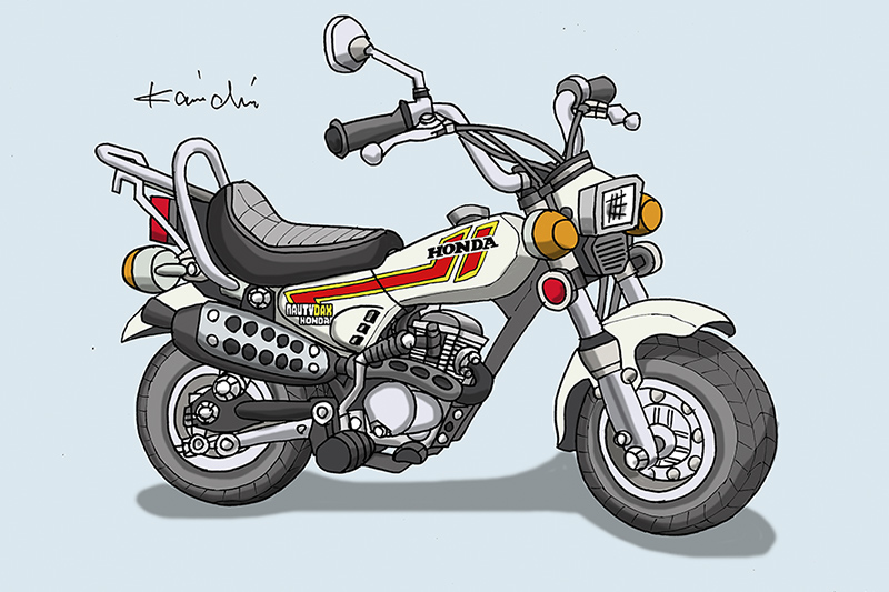 レトロバイク・グラフティ第65回HONDA NAUTY DAX（ホンダ ノーティ