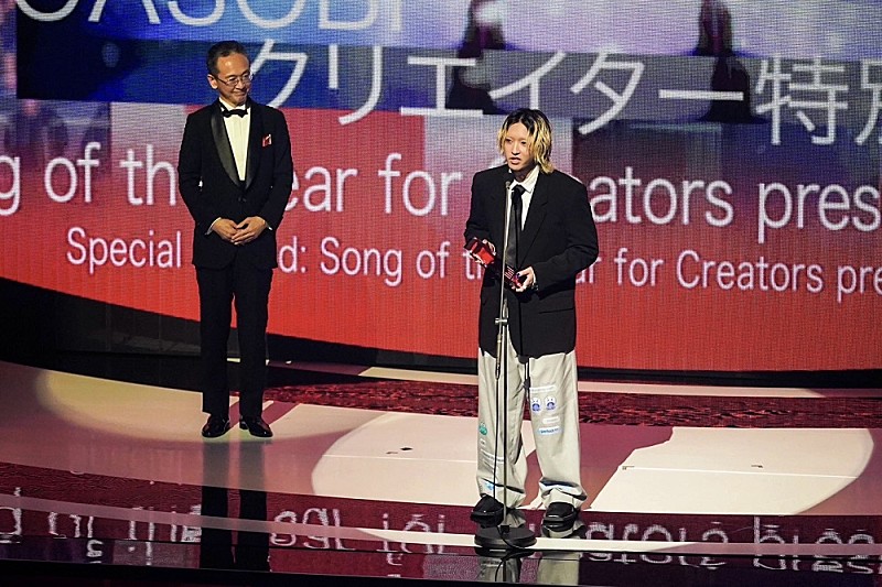 Ayase（YOASOBI「アイドル」）が「MUSIC AWARDS JAPAN」クリエイター