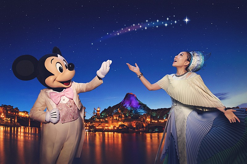 MISIAが東京ディズニーシーの夜空にかける「君の願いが世界を輝かす
