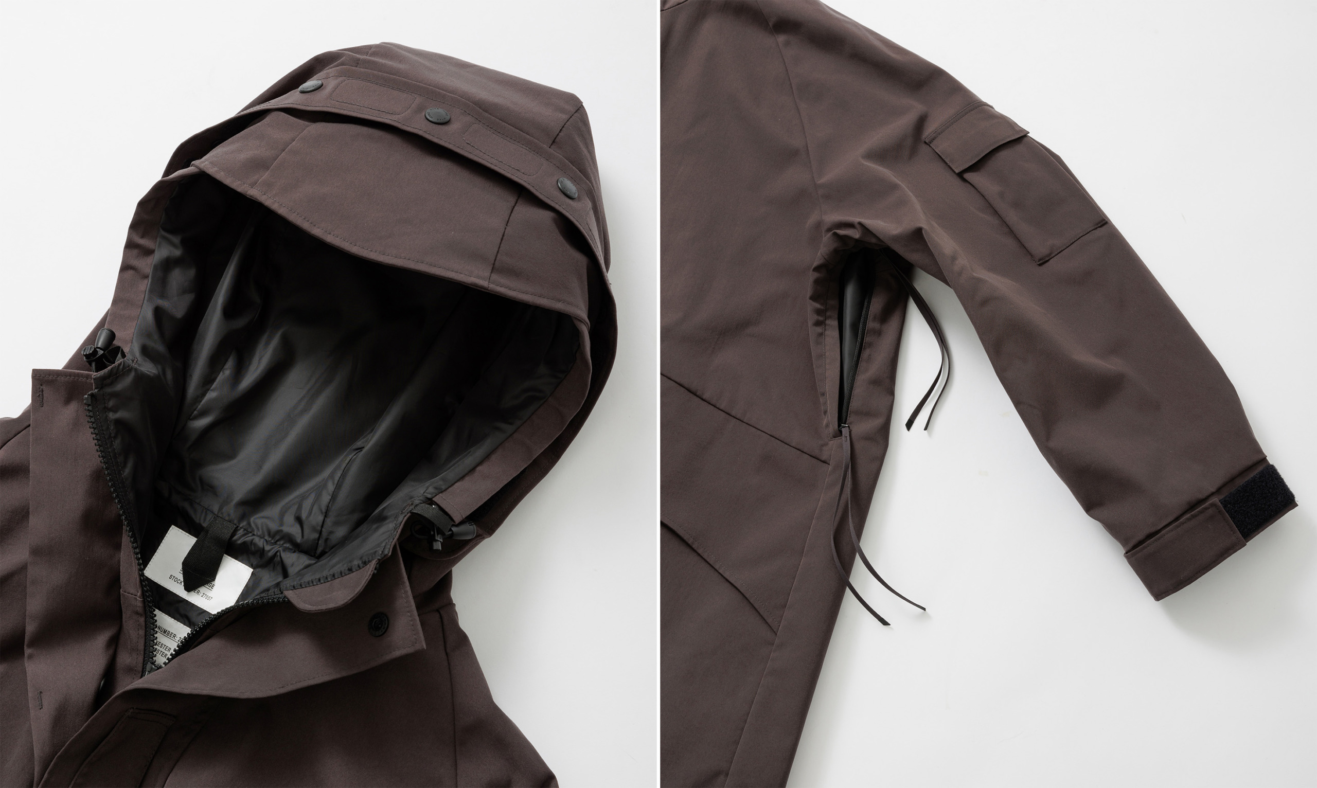 HYKE for BIOTOP | TASLAN TWILL SHELL COAT EX | TOPICS | BIOTOP