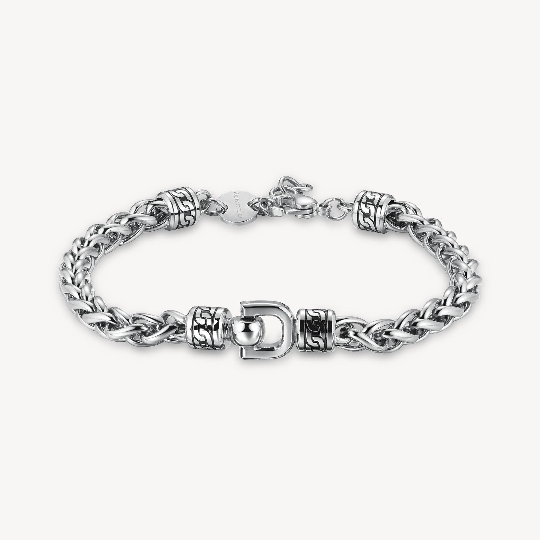 Bracelet Men's Stainless Steel Knocker Bkc11 | Brosway