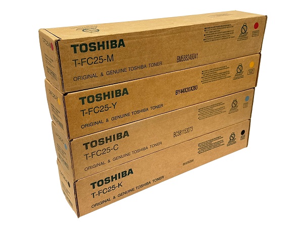 TOSHIBA T-FC425J-K/Y/C/M 廃トナー付 計5本 TOSHIBA T-FC425J-K/Y/C/M