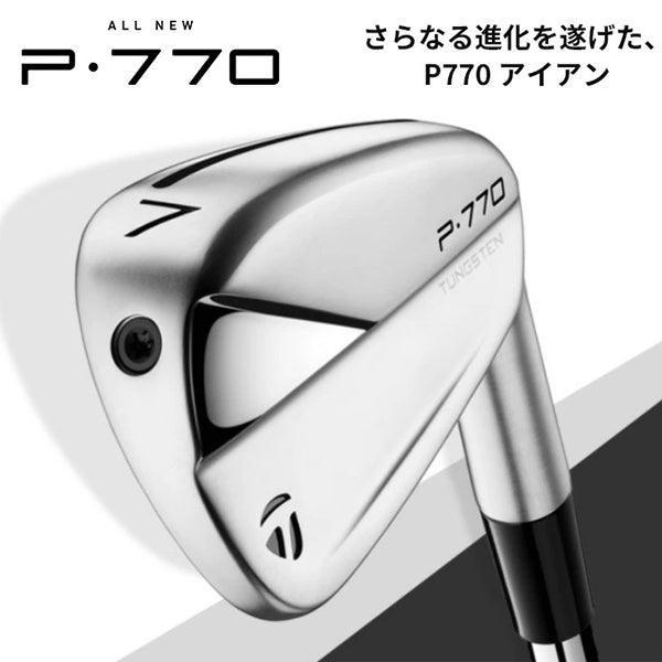 テーラーメイド NEW P・770 アイアン 6本セット DynamicGold EX Tour