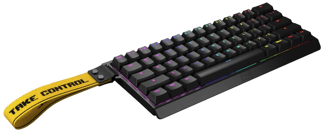 ラピッドトリガー機能搭載ゲーミングキーボード「Wooting 60HE」