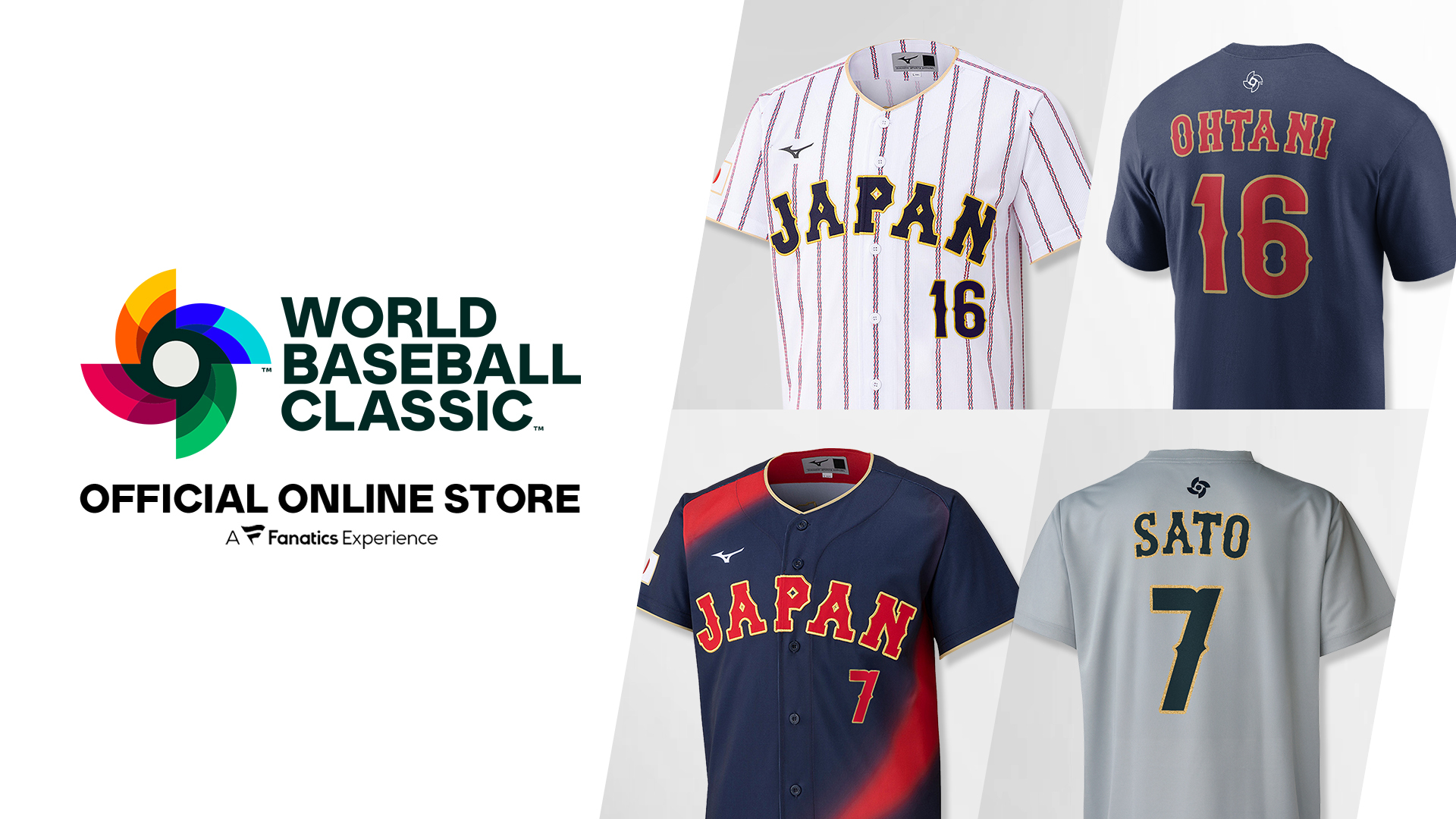 WBC】侍ジャパン新ユニフォームが登場！大谷・村上・佐藤輝ら15選手の