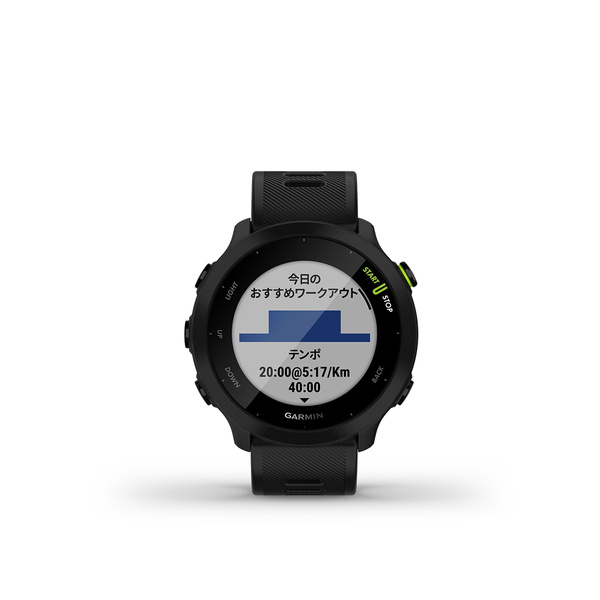 ForeAthlete 55 Black | スマートウォッチ | Garmin 日本