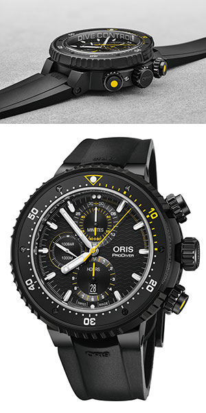 オリス(ORIS) 漆黒の世界へ「オリス ダイブコントロール リミテッド