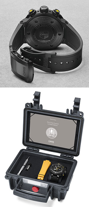 オリス(ORIS) 漆黒の世界へ「オリス ダイブコントロール リミテッド