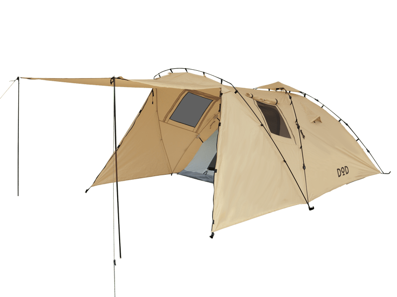 販売終了】ライダーズタンデムテント（タン） T3-485-TN - DOD