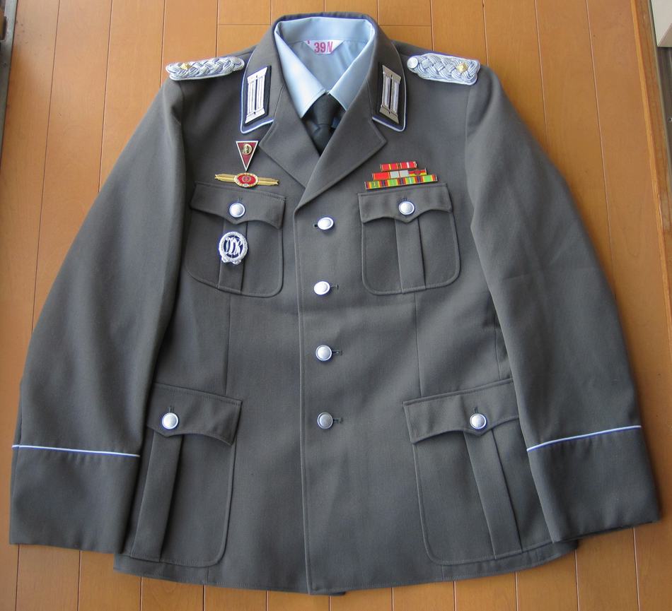 東ドイツ軍 陸軍 歩兵少佐 制服