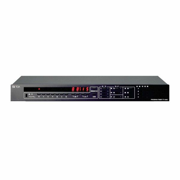 TT-104B TOA プログラムタイマー 4回路用 1U 4系統の通販情報 - 電池屋