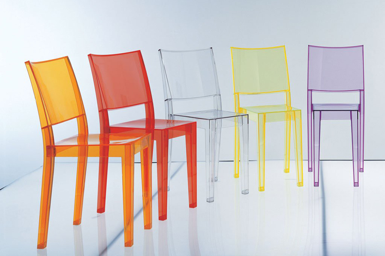 ①LA MARIE 蛍光イエローチェア KARTELL LA MARIÉ 蛍光イエローチェア