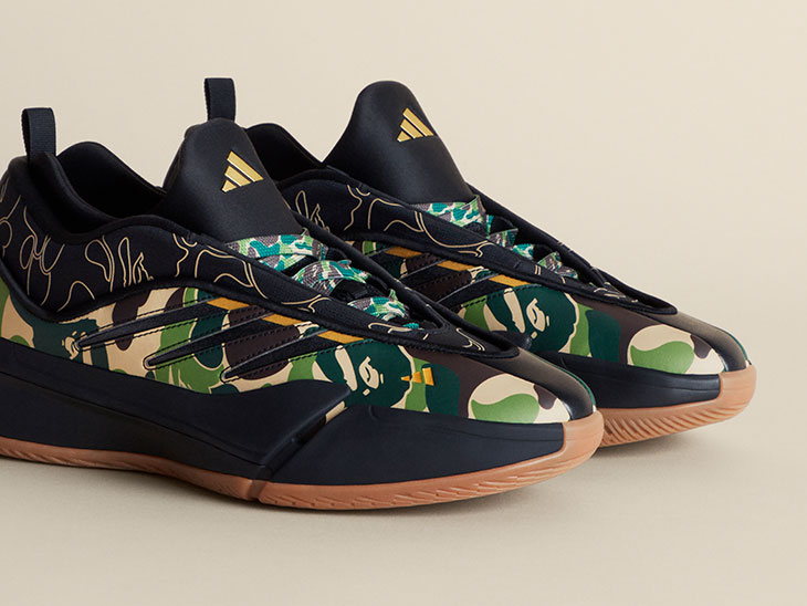 BAPE and Adidas Team Up for Dame 9 Release with Damian Lillard