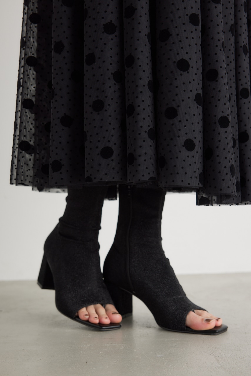 rienda | ストレッチトングショートブーツ (ブーツ ) |SHEL'TTER WEBSTORE