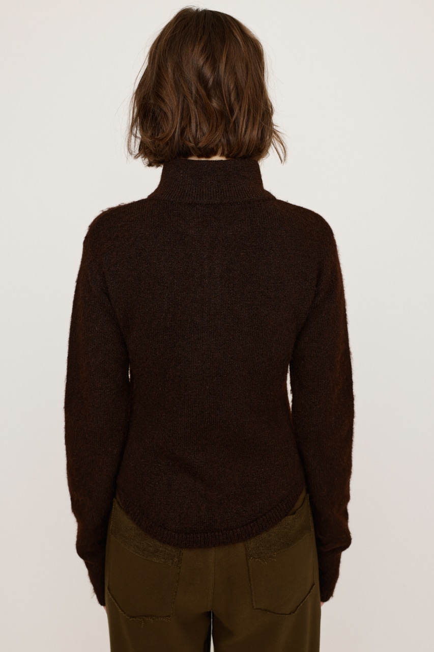 SLY | EMBROIDERY ZIP UP トップス (ニット ) |SHEL'TTER WEBSTORE