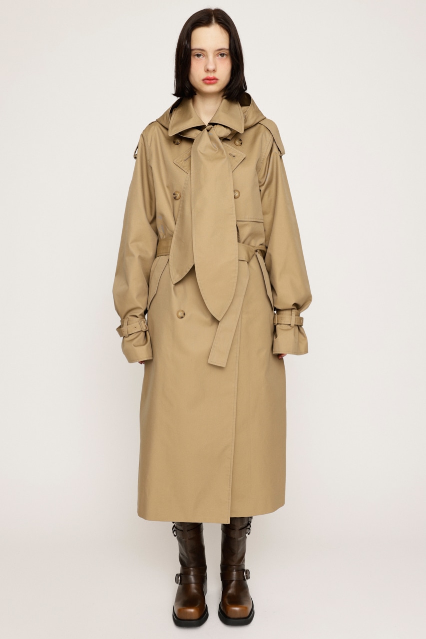 SLY | HOODED OVER TRENCH コート (コート ) |SHEL'TTER WEBSTORE