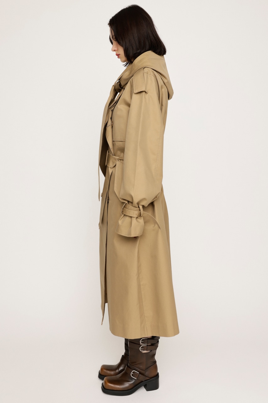 SLY | HOODED OVER TRENCH コート (コート ) |SHEL'TTER WEBSTORE