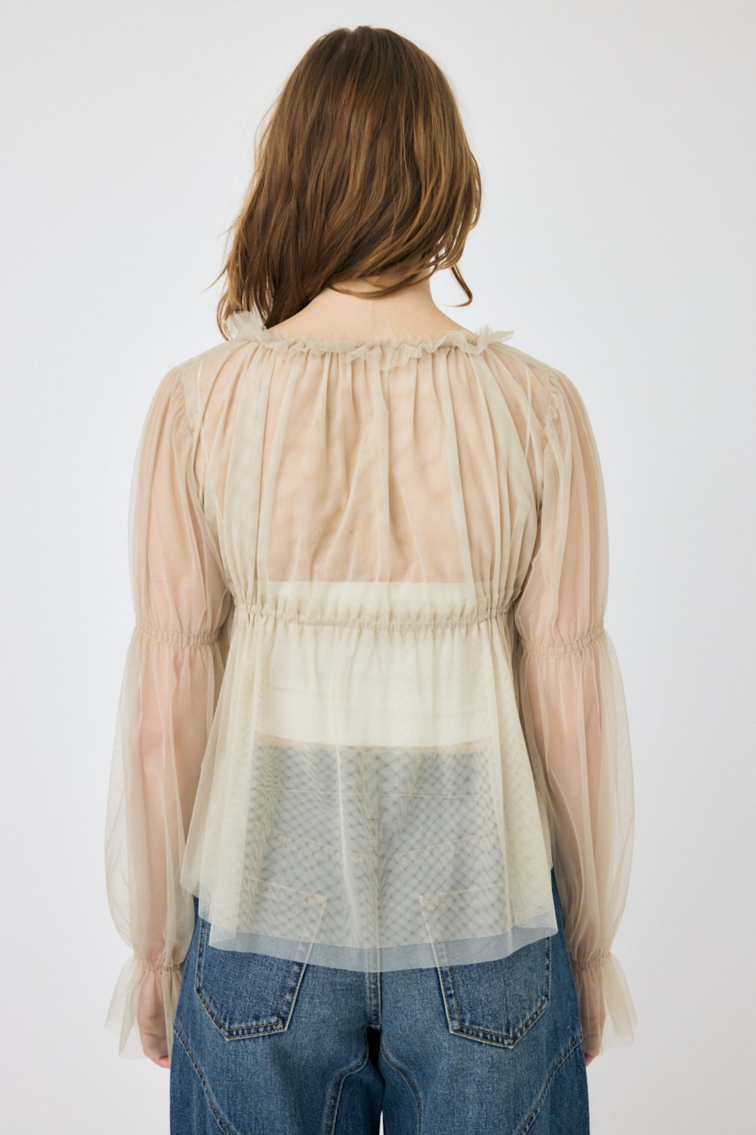 MOUSSY | TULLE LAYERED トップス (シャツ・ブラウス ) |SHEL'TTER